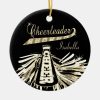 cheerleader glam black and gold ceramic ornament r6ea371fd2c6e484ca3bdf54aea5cf6ce x7s2y 8byvr 1000 - Ornament Gifts